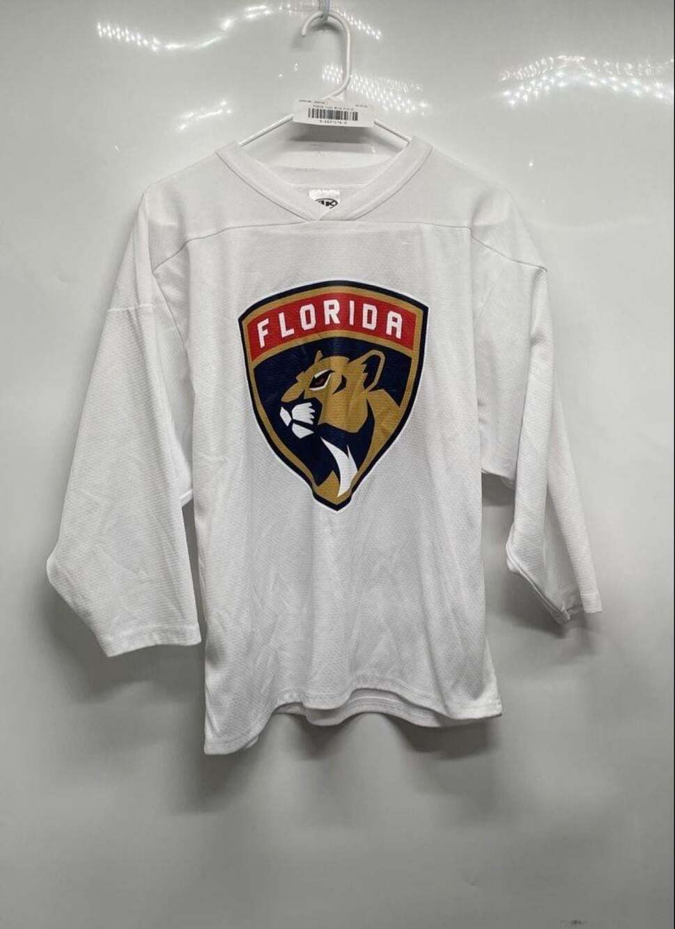 Athletic Knit Youth XL Florida Panthers Hachigian #87 White Hockey Jersey